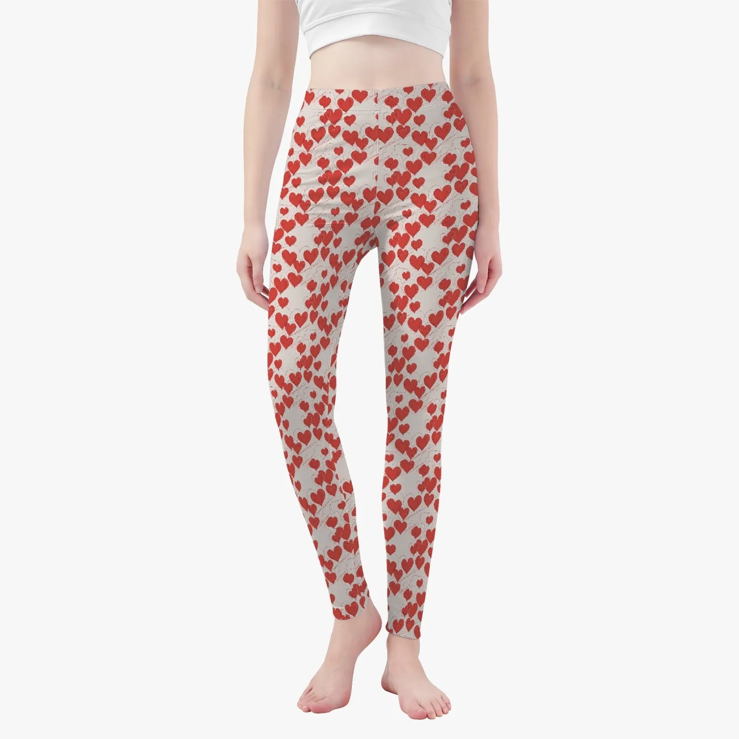 Tiny Hearts Women's Yoga Pants