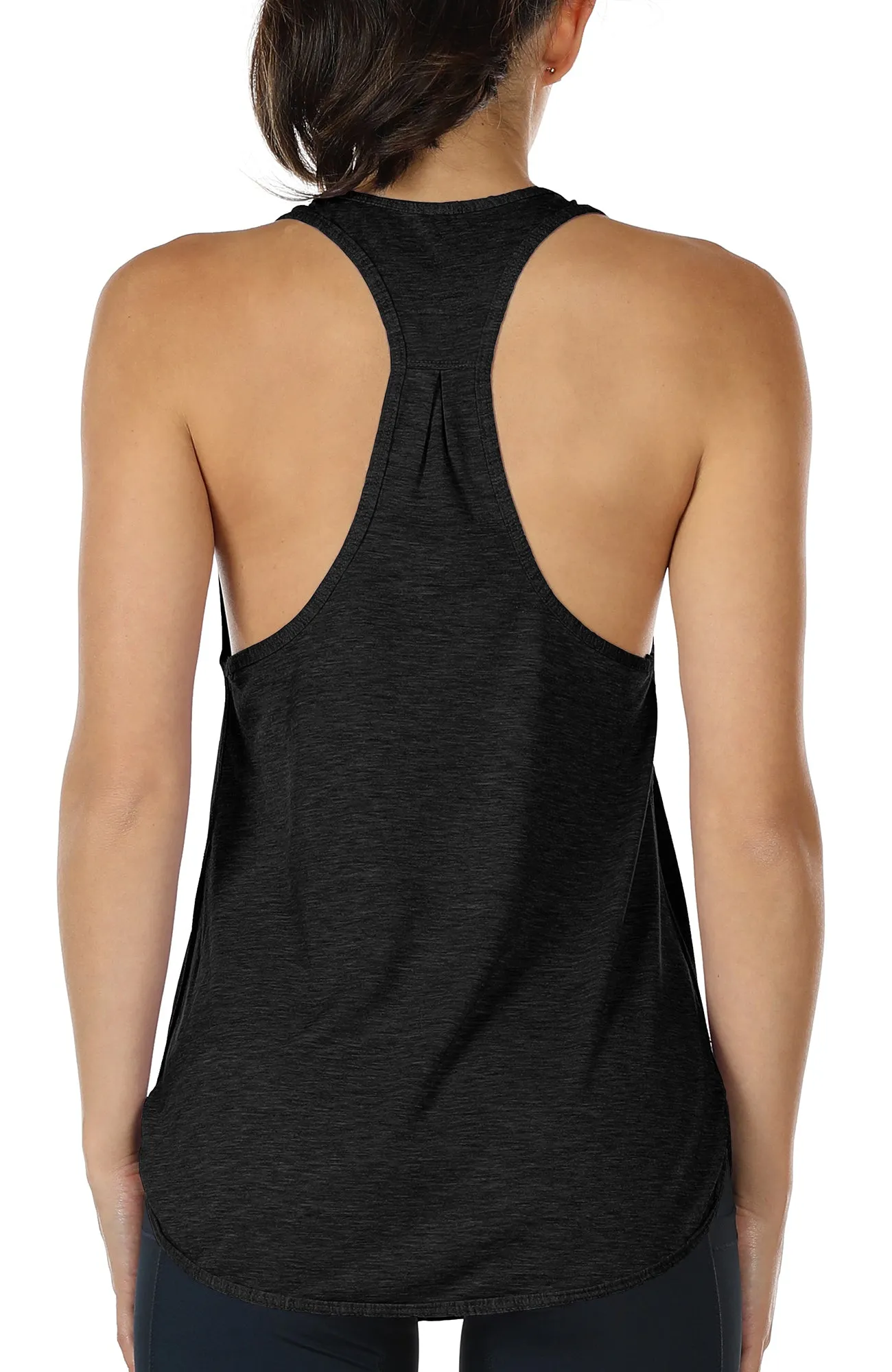 TK23 icyzone Workout Tank Tops for Women - Athletic Yoga Tops, Racerback Running Tank Top