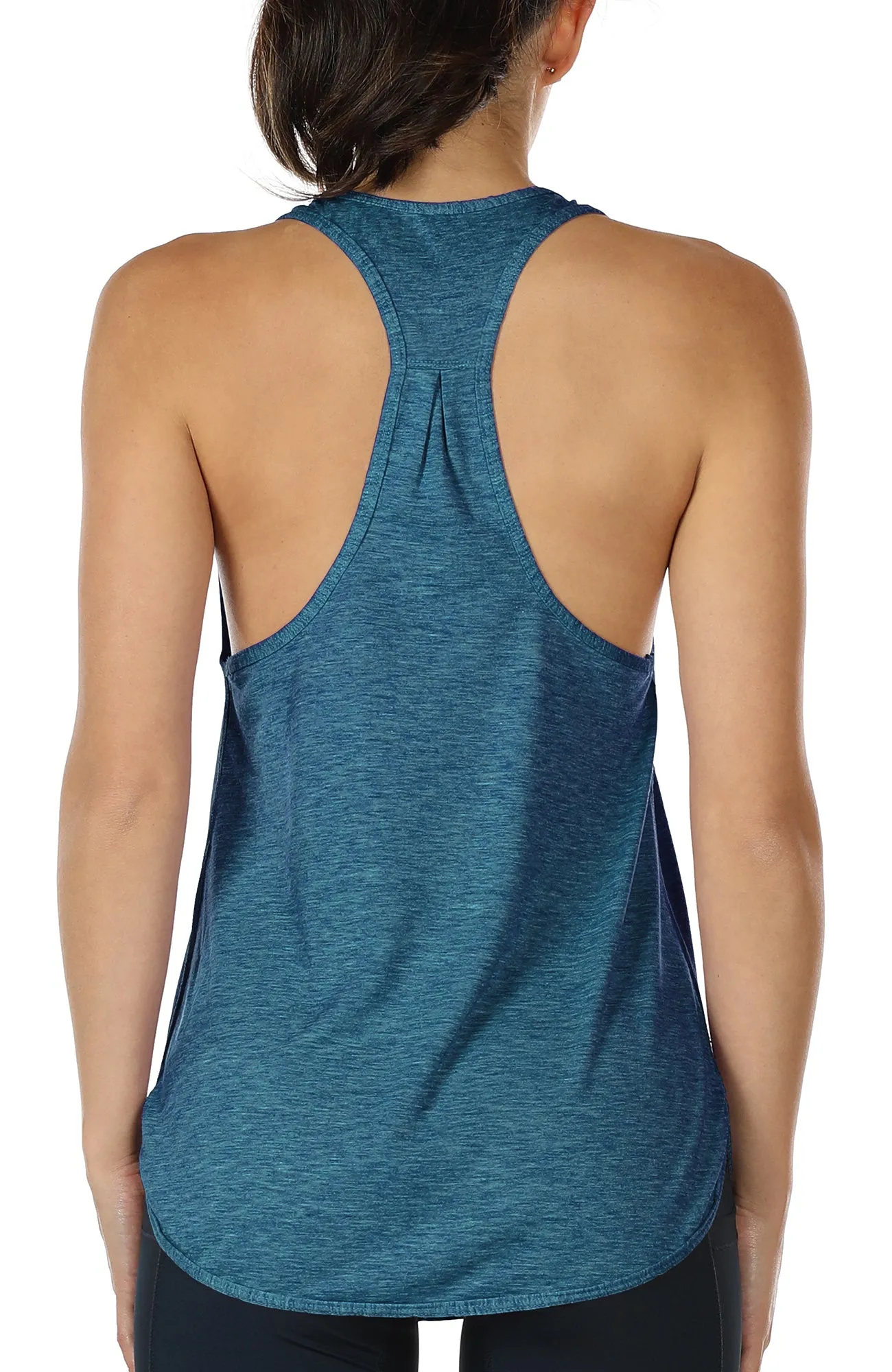 TK23 icyzone Workout Tank Tops for Women - Athletic Yoga Tops, Racerback Running Tank Top