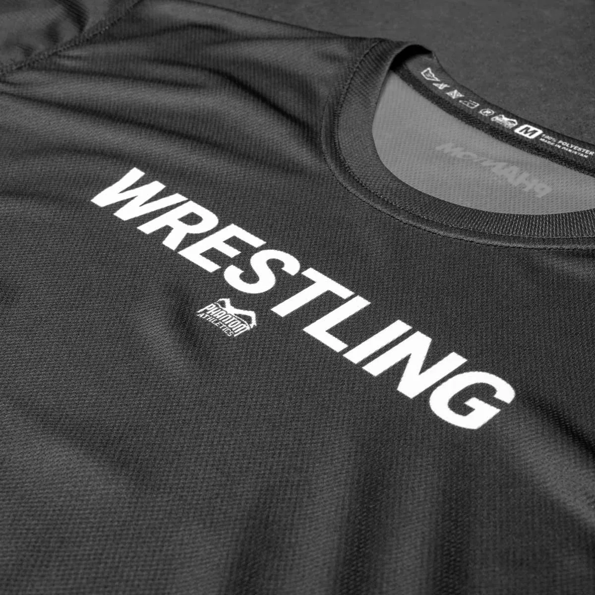 Trainingsshirt EVO Wrestling 1 - Schwarz