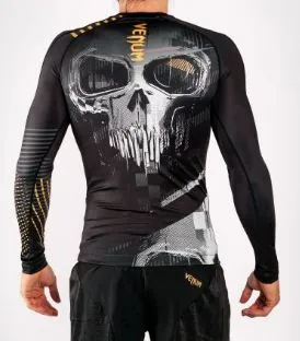 VENUM-04031-001 SKULL MMA Muay Thai Boxing Rashguard Compression T-shirt - LONG SLEEVES XS-XXL Black