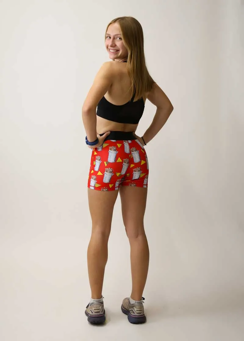 Women's Burritos 3" Race Compression Shorts