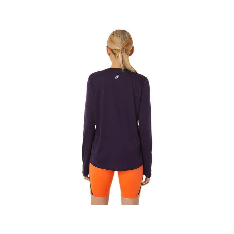 Women's Fujitrail Logo LS Top- Night Shade