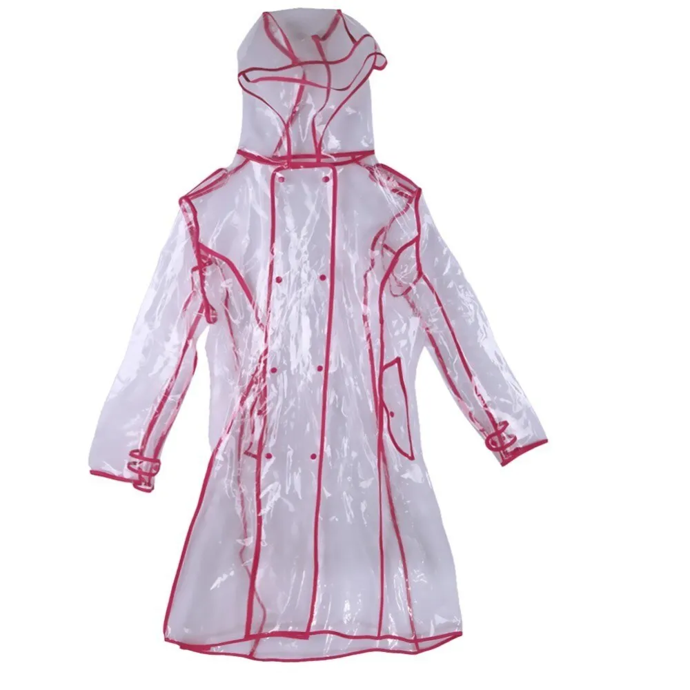 Women's Hooded Loose Knee-Length Windbreaker