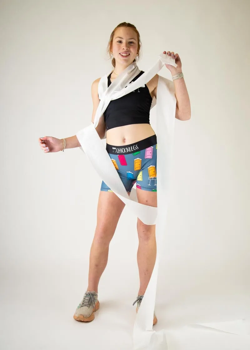 Women's Porta Potty 3" Race Compression Shorts